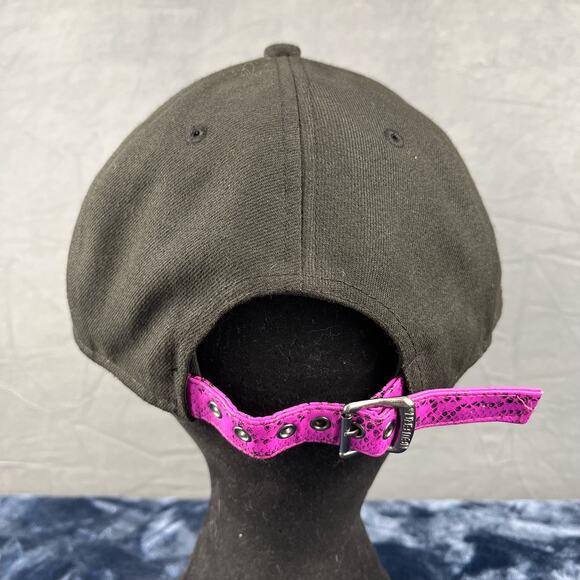 Chicago Bulls Hat Snakeskin Style New Era 9Fifty Strapback Hardwood Classics NBA - Picture 12 of 14